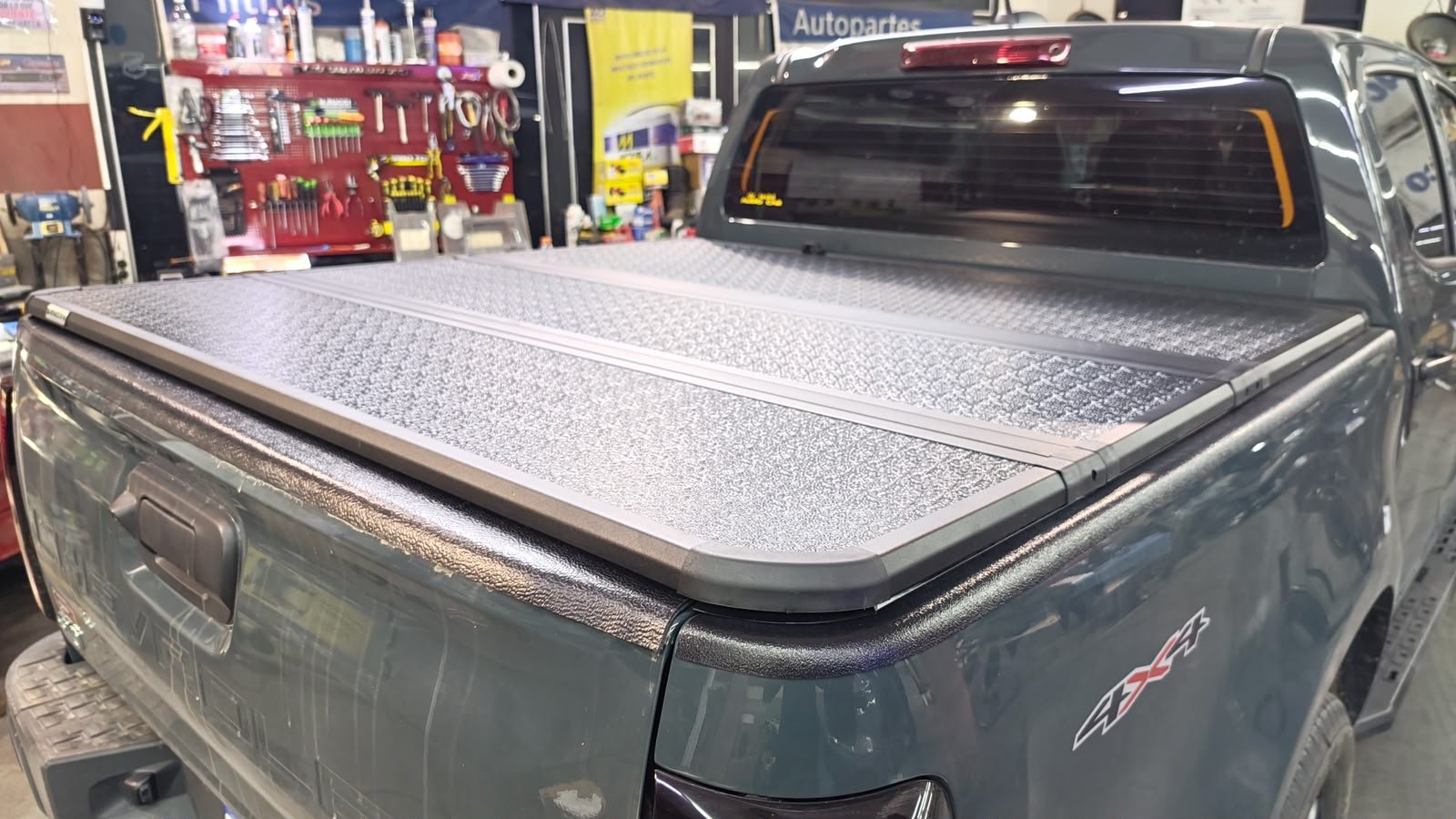 Tapa rígida BRACCO colocada en Chevrolet S10
